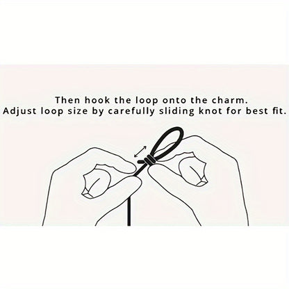 Extremely simple rope bracelet Double adjustable boyfriend gift outdoor