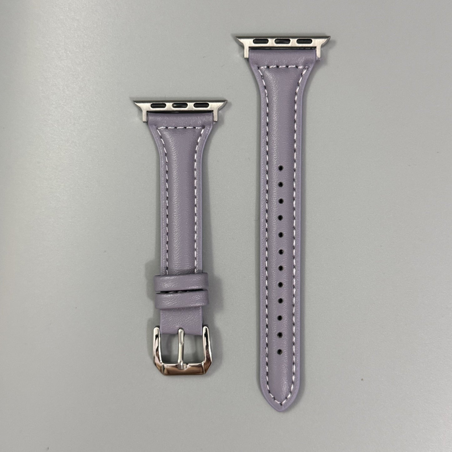 Ultra-thin Synthetic Leather strap for Apple Watch strap,38mm,40mm,41mm,42mm,44mm,45mm, 46mm,49mm,superfiber PU Synthetic Leather,for iWatch series 11/10/9/8/7/6/5/4/3/2/1/Ultra/SE