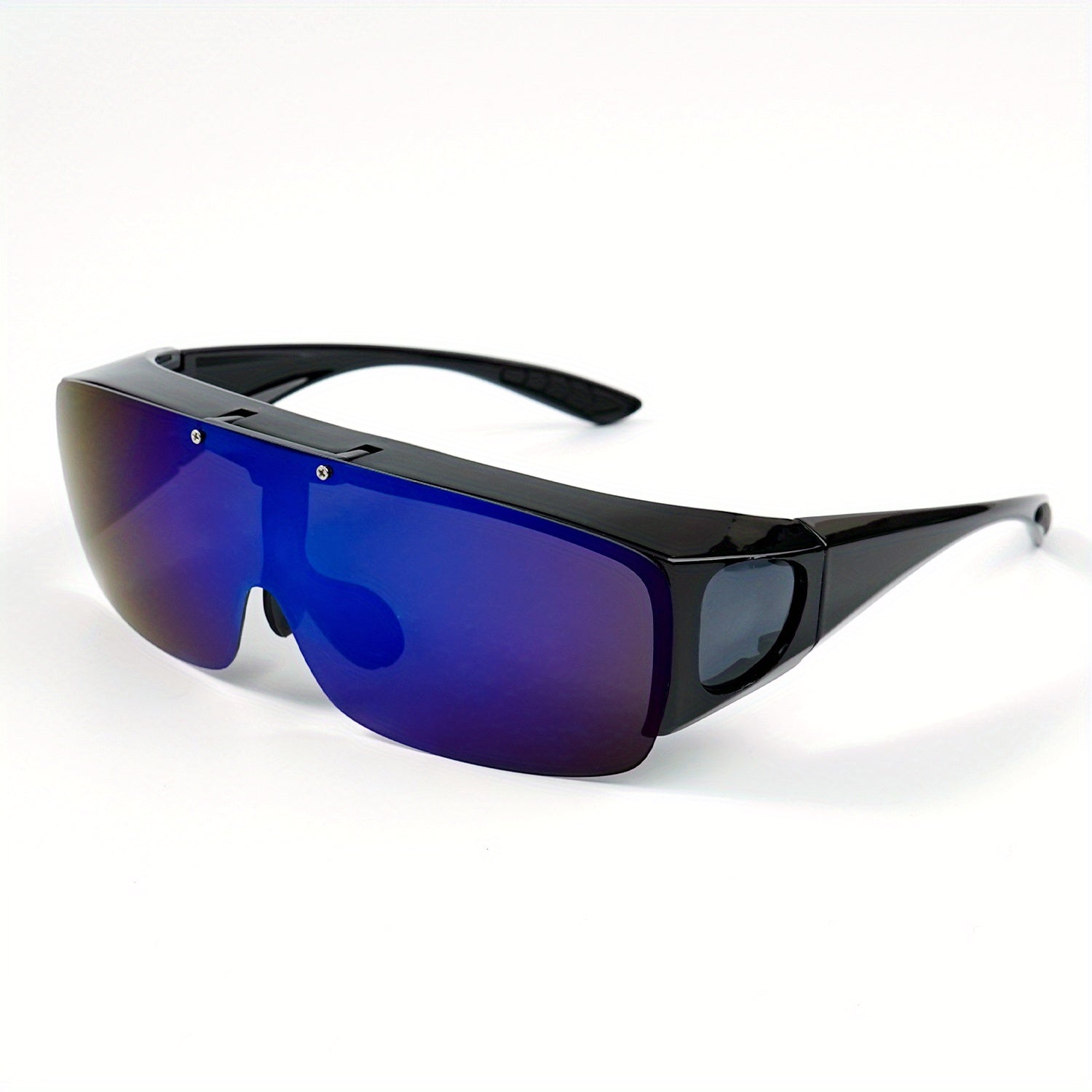 CABECADE Óculos Unissex com Armação e Cobertura de Lente - Estilo Preto/Transparente para Homens e Mulheres, Presente para o Dia dos Namorados, Acessório Diário, Óculos Fofos, Acessório Versátil, Design Elegante, Leve e Moderno