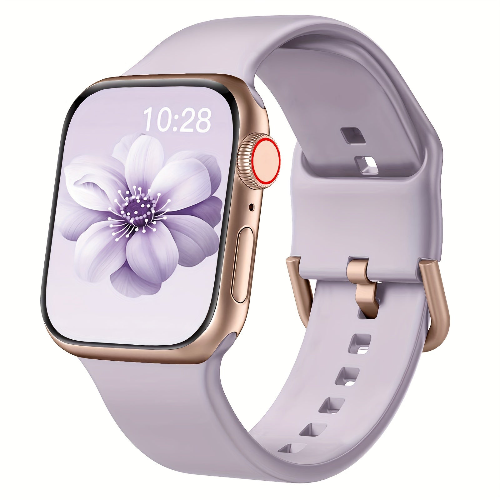 Sport Band Compatible with Apple Watch Bands 49mm 46mm 45mm 44mm 42mm 41mm 40mm 38mm, Soft Wristbands Replacement Strap with Classic Clasp for iWatch Series SE 11 10 9 8 7 6 5 4 3 2 1 Ultra3/2/1 for Women Men