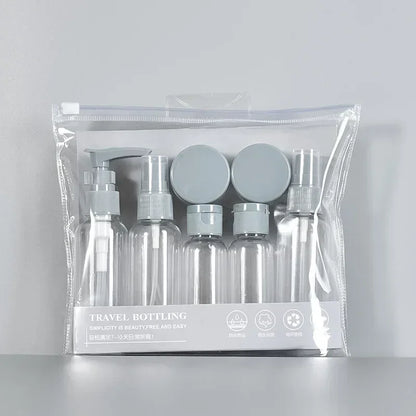 Compact Travel Bottle Set for Skincare & Personal Care