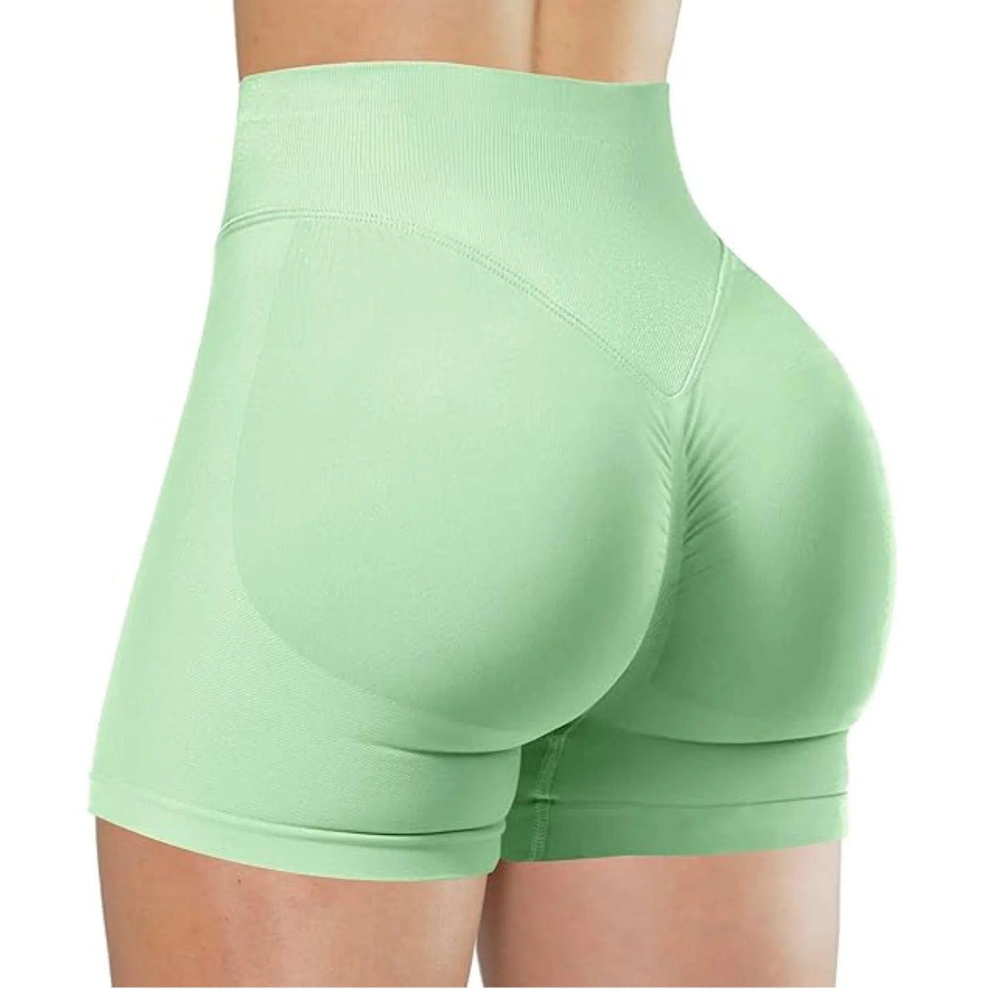 High-Waisted Yoga Shorts for Active Women