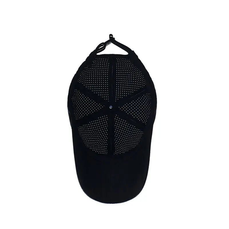 Hat Men Spring Summer Solid Color Mesh Cap Baseball Cap Women Autumn Korean Edition Sunscreen Hat Mesh Breathable Peaked Cap