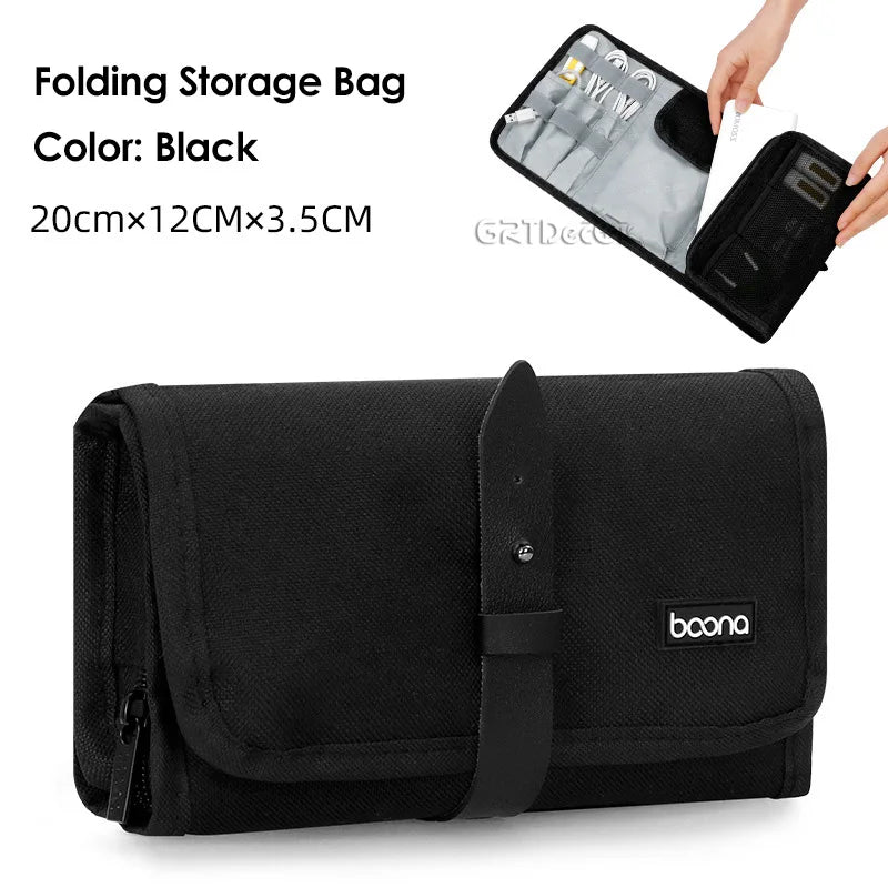 Sleek Digital Storage Bag for Travel & Adventure