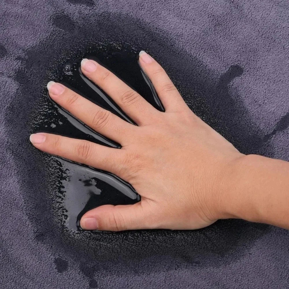 Grey Unisex Gym Towel - High Absorbency Quick Dry | Sports Towel for Basketball Running Fitness