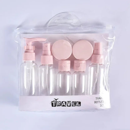 Compact Travel Bottle Set for Skincare & Personal Care