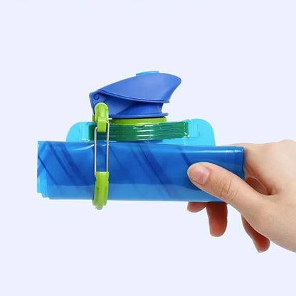 Foldable Water Bottles Flexible Reusable Travel Water Bottle Plastic Water Pouch Soft Flask Water Bag With Carabiner Clip