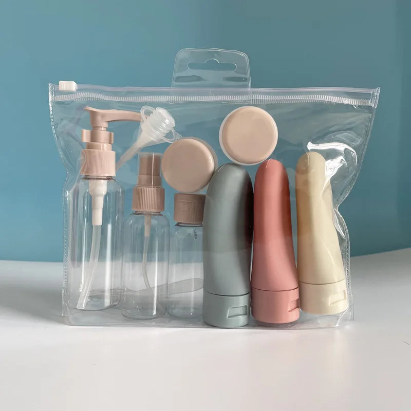 Portable Travel Refillable Bottle Set