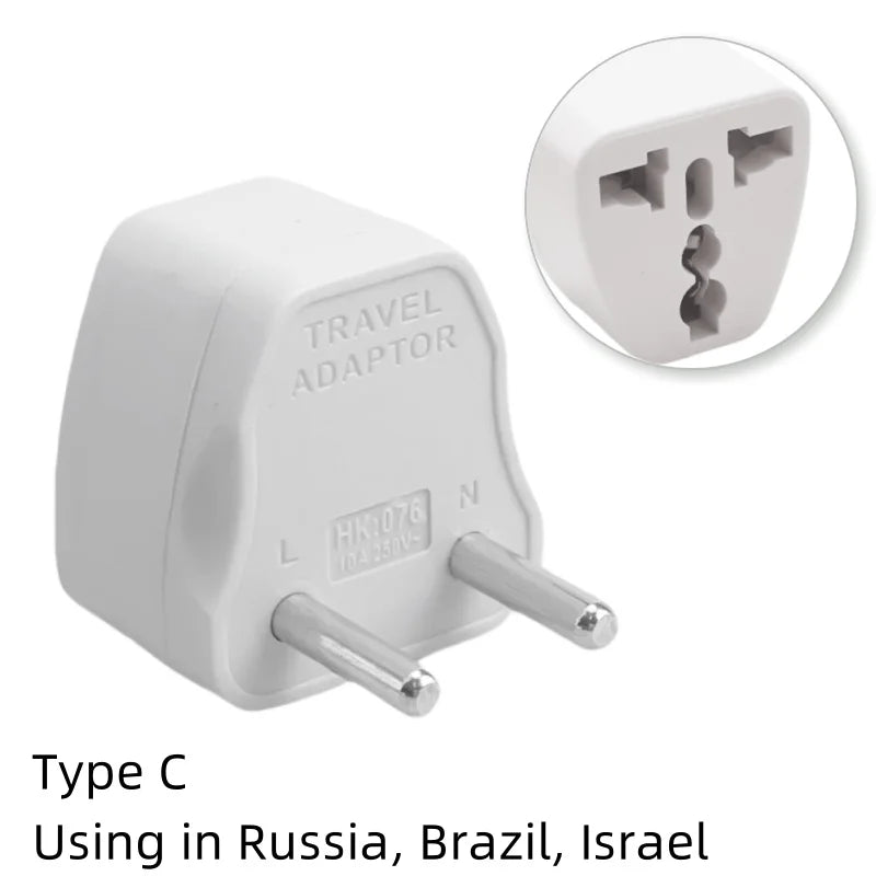 Universal Travel Plug Adapter - Compact & Reliable