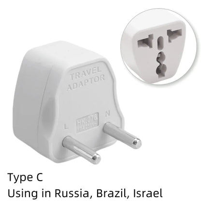 Universal Travel Plug Adapter - Compact & Reliable