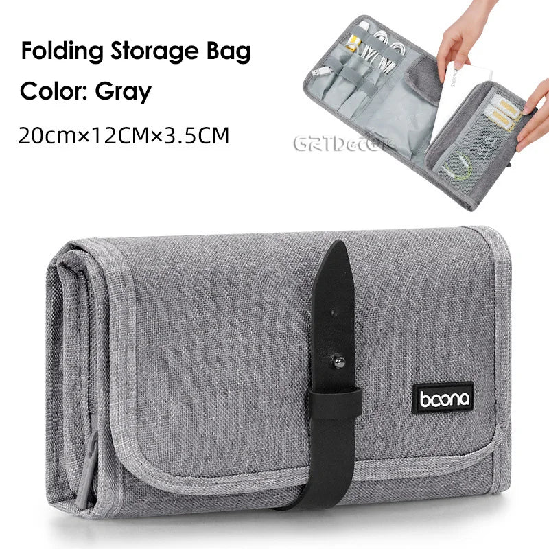 Sleek Digital Storage Bag for Travel & Adventure
