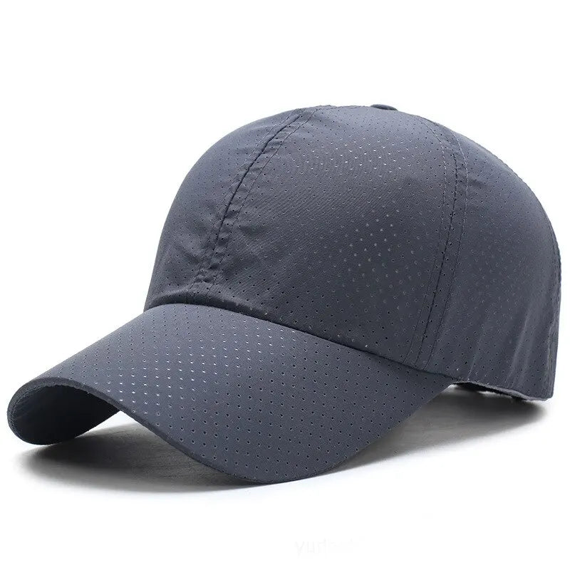 Breathable Mesh Baseball Cap - Unisex Sun Protection