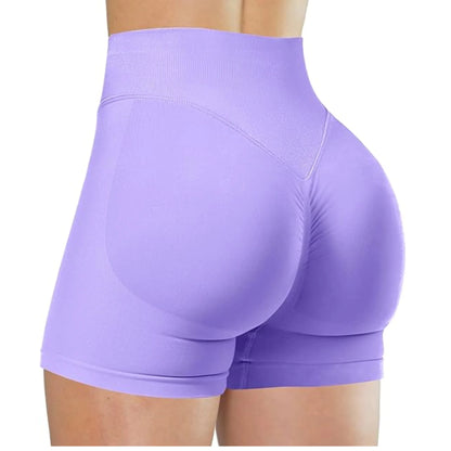High-Waisted Yoga Shorts for Active Women