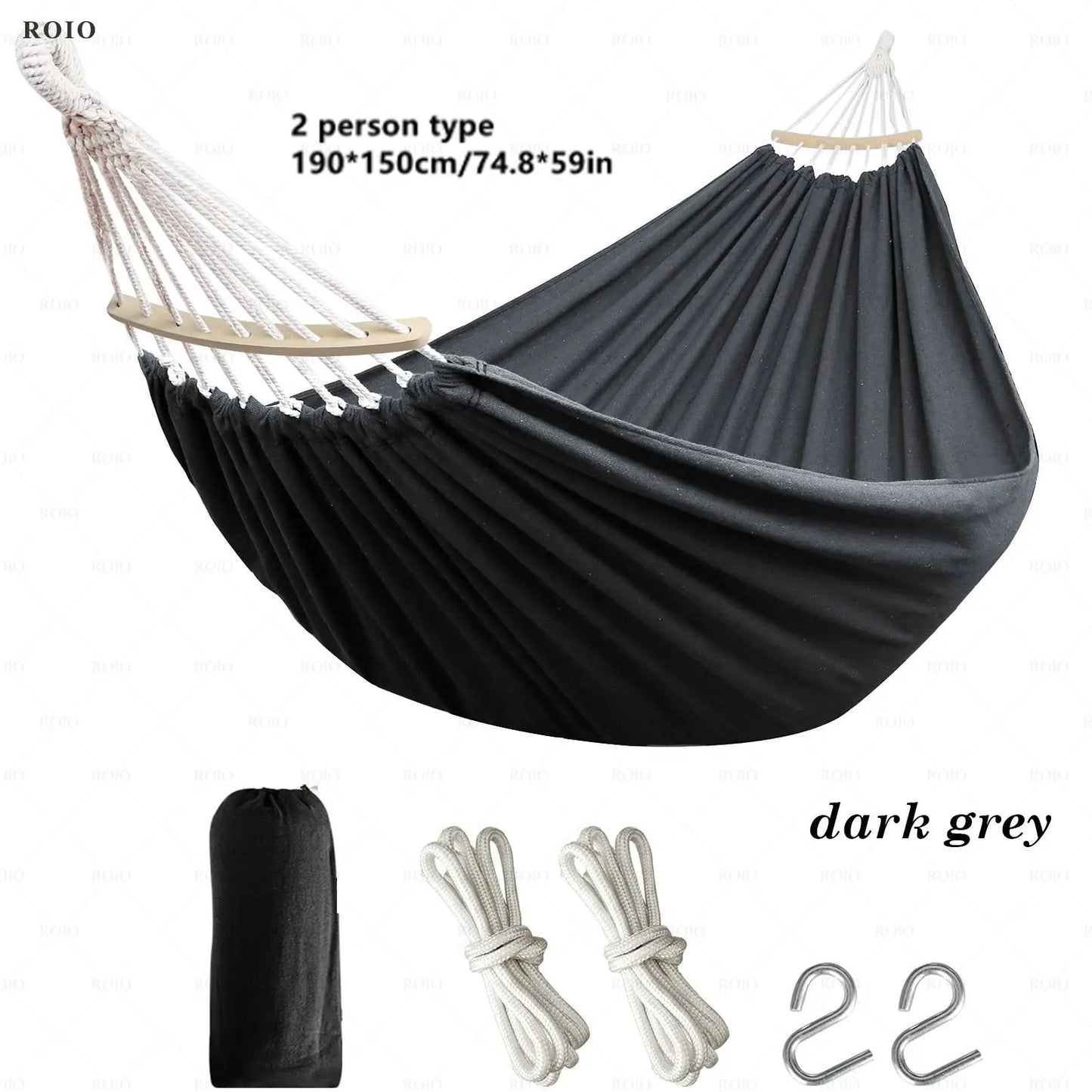 Ultimate Outdoor Hammock - Durable Canvas Travel Bed
