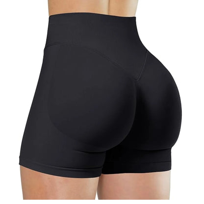 High-Waisted Yoga Shorts for Active Women