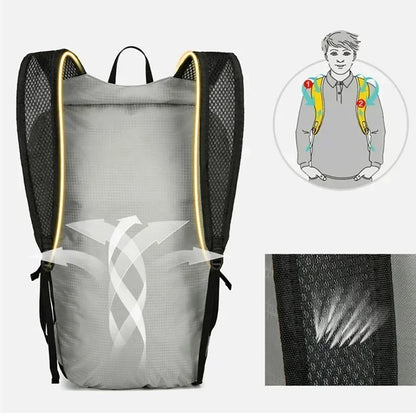 20L Outdoor Lightweight Foldable Waterproof Backpack Pack for Women Men Large Capacity Hiking Travel Backpack