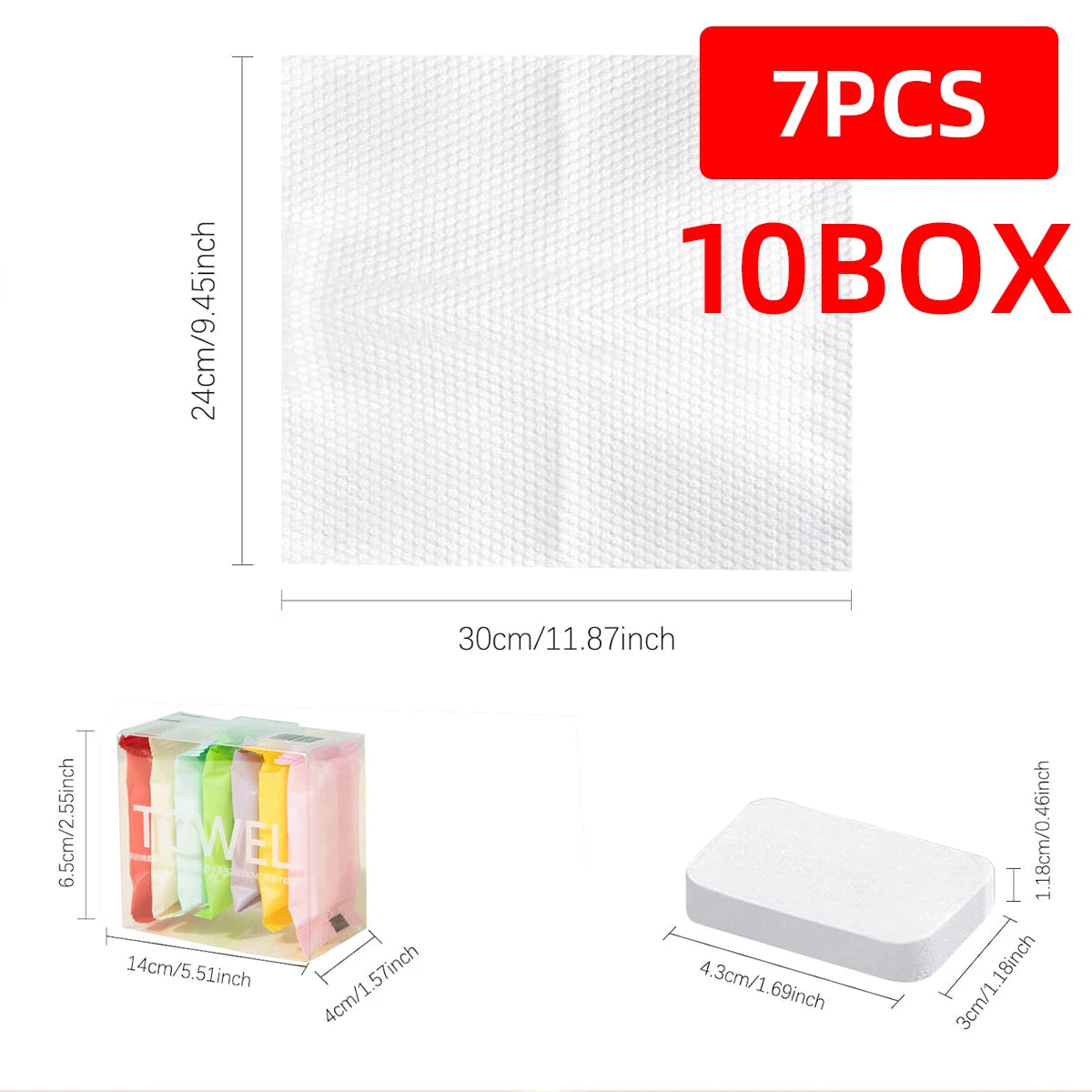 Compact Compressed Towels for Travel & Adventure