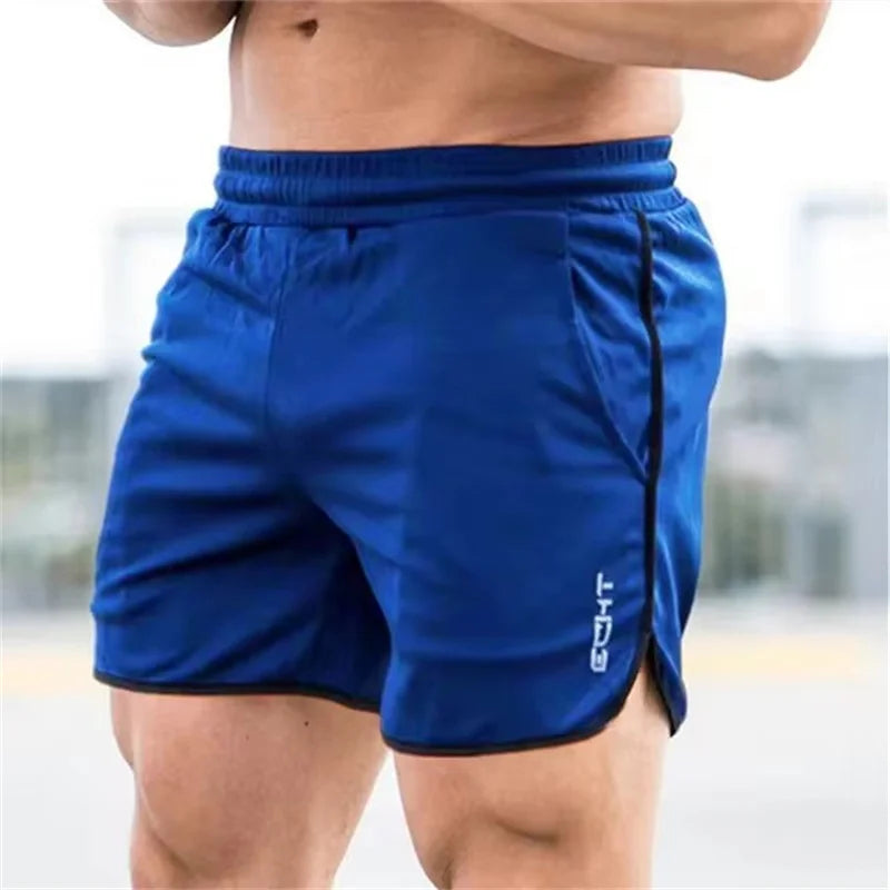Summer Running Shorts Men Jogging Fitness beach Shorts Quick Dry Gym basketball pants Sports mesh Short Pants men's sweatpants