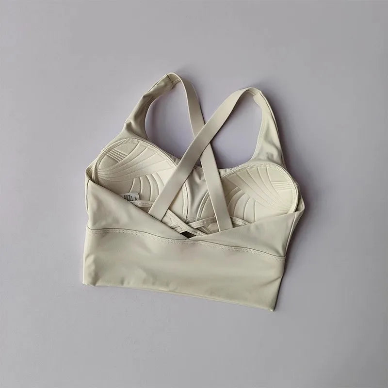 Women's Breathable Shock-Absorbing Yoga Bra