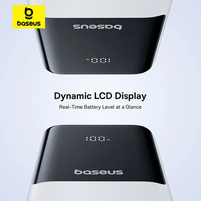 Baseus Power Bank 20000mAh PD 22.5W Fast Charging Phone External Battery Powerbank Charger for Xiaomi Poco iPhone Samsung iPad