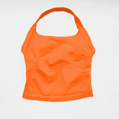 Women's Longline Halter Top - Activewear Essential