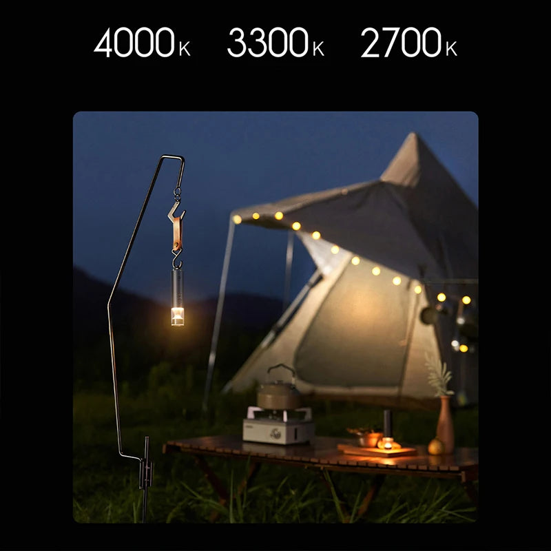 XIAOMI MIJIA Multifunctional Portable Flashlight，Lightweight And Portable，30h Ultra-long Battery Life，1000 Lumens Strong Light