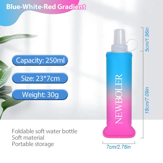 Compact Foldable TPU Sport Bottle - 150ml/250ml/500ml