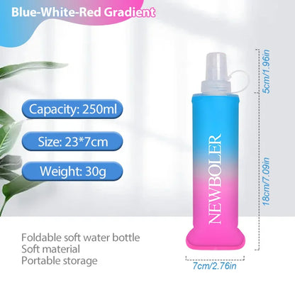Compact Foldable TPU Sport Bottle - 150ml/250ml/500ml