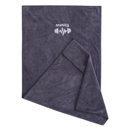 Ultimate Grey Gym Towel - Fast Dry & High Absorbency