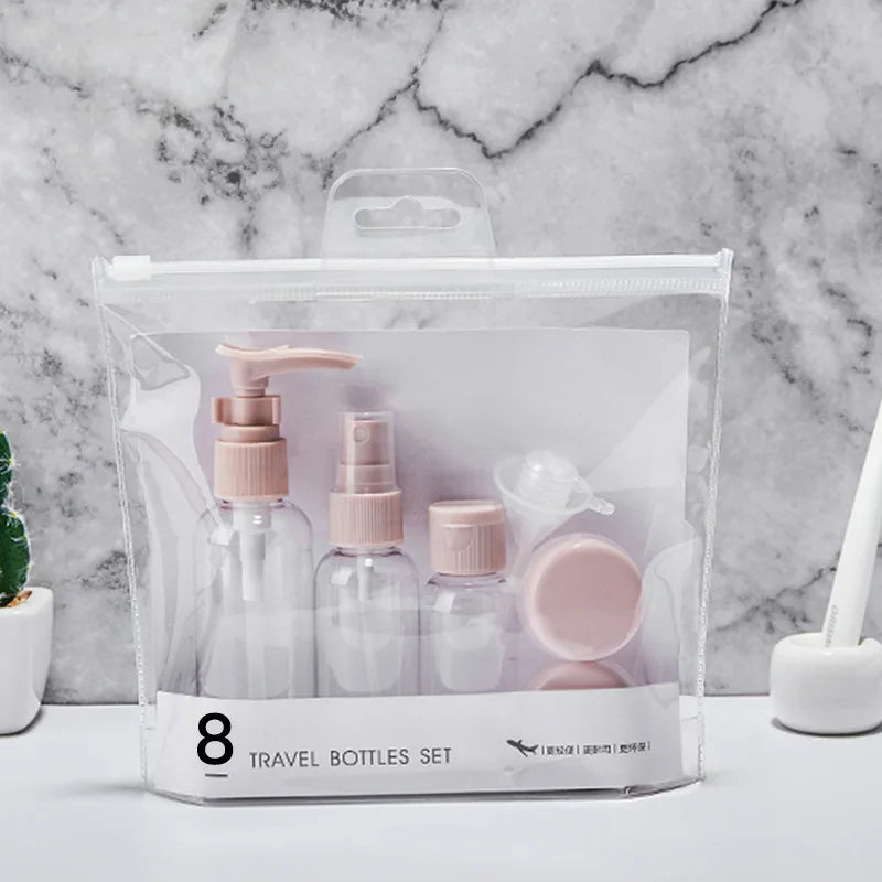 Portable Travel Refillable Bottle Set