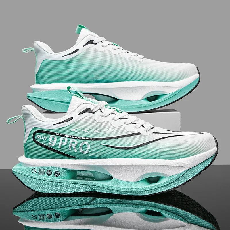 Carbon Plate Mesh Running Shoes