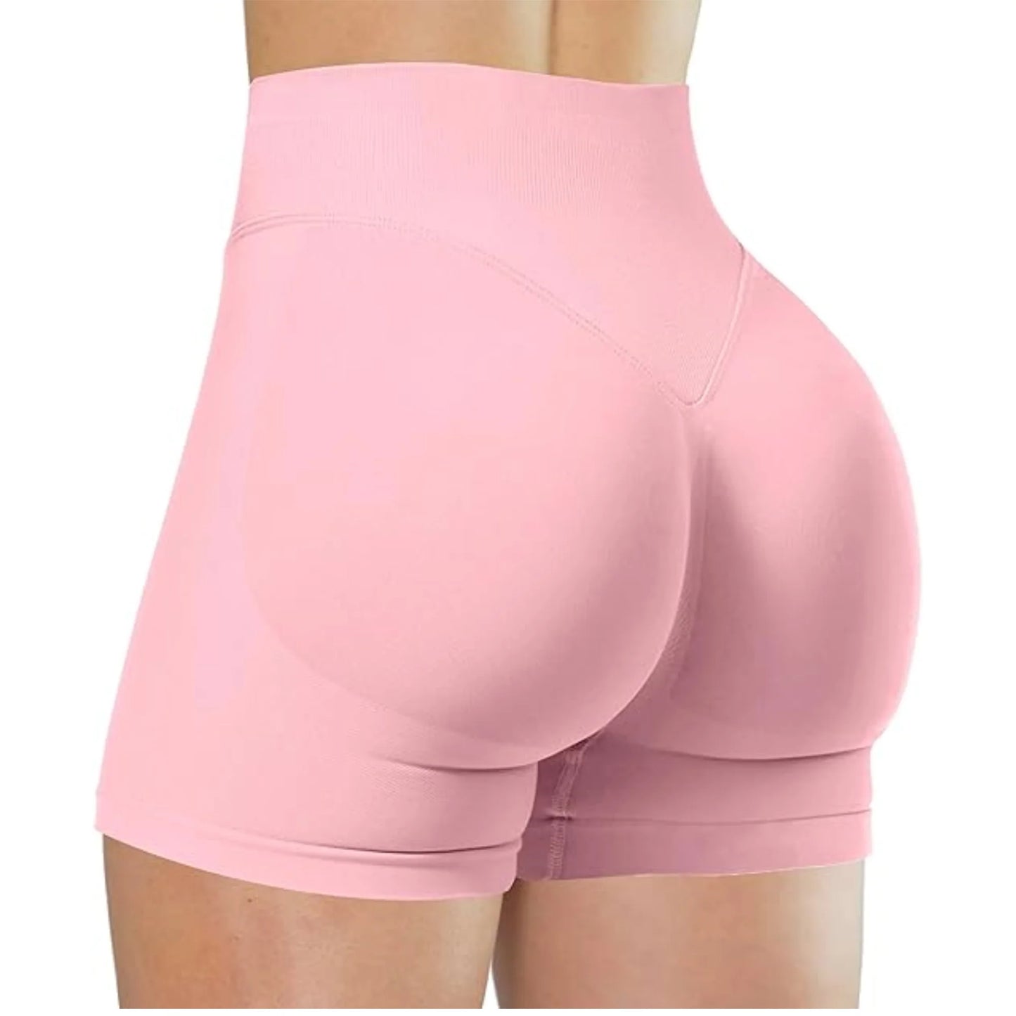 High-Waisted Yoga Shorts for Active Women