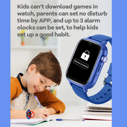 4G Smart Watch Kids GPS WIFI Video Call SOS APP Download Child Smartwatch Camera Monitor Tracker Location Phone Watch