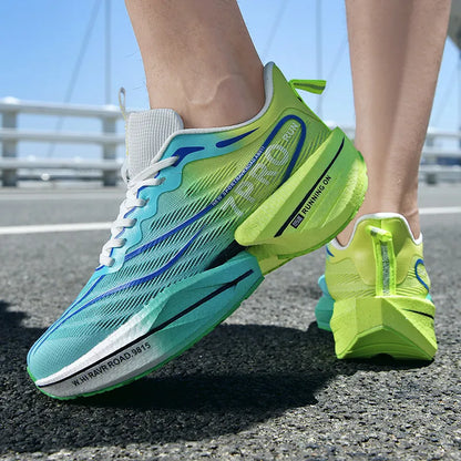 Carbon Plate Mesh Running Shoes