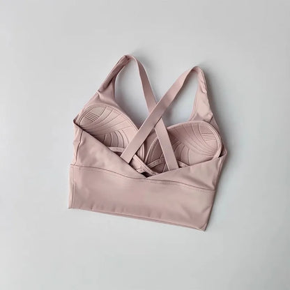 Women's Breathable Shock-Absorbing Yoga Bra