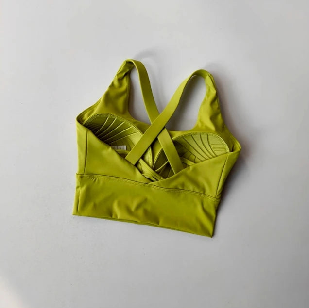 Women's Breathable Shock-Absorbing Yoga Bra