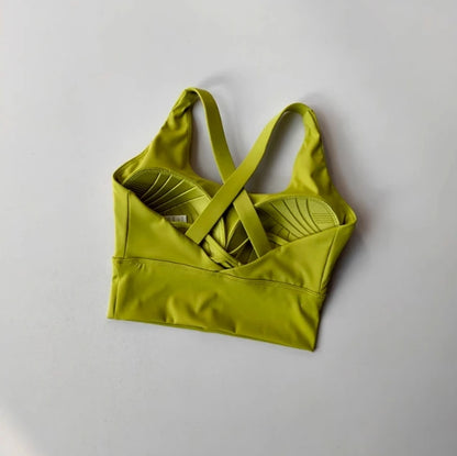 Women's Breathable Shock-Absorbing Yoga Bra