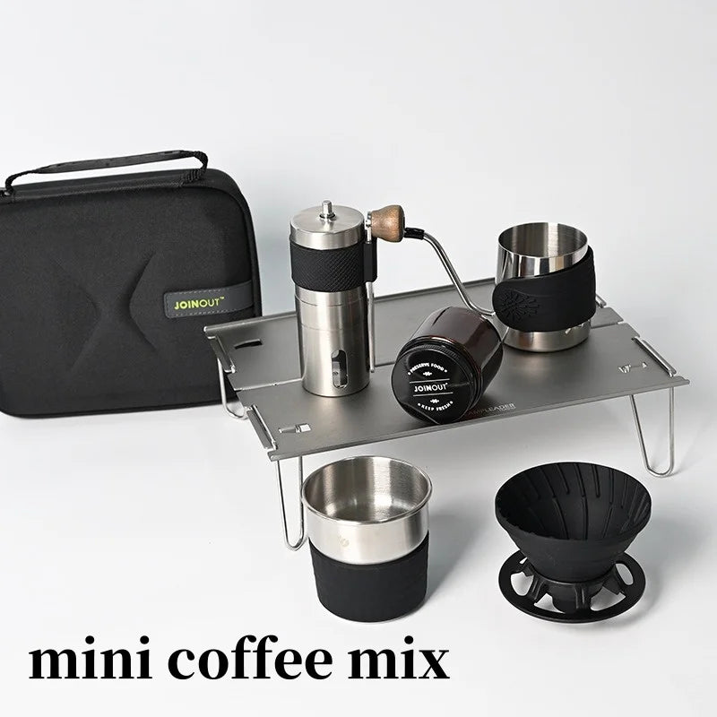 Portable Coffee Machine 510 Barista Accessories Complete Tools Kit F64E Coffee Drip Set Barista Accessories Coffee Grinder