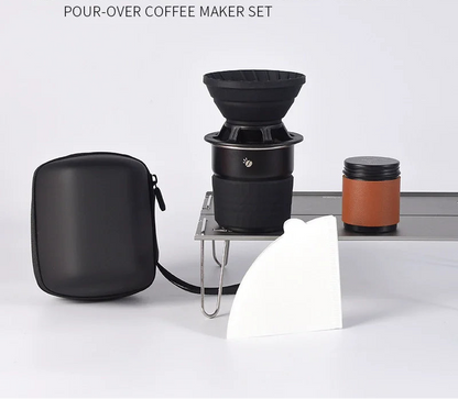 Portable Coffee Brewing Set for Outdoor Adventures