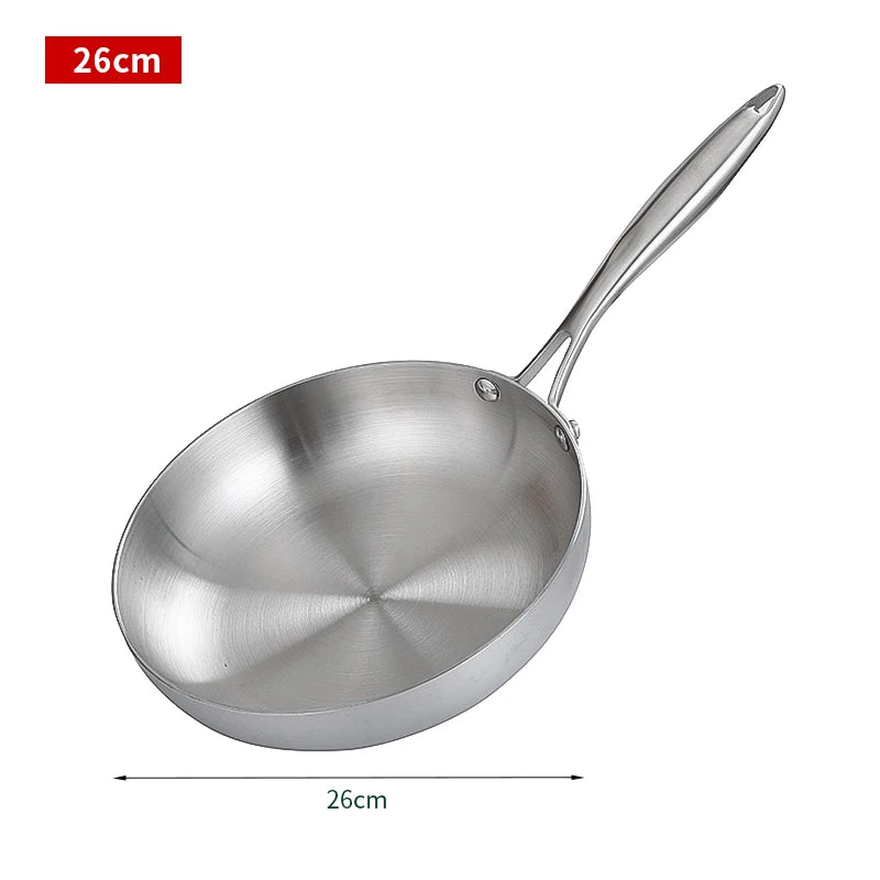 Premium 304 Stainless Steel NonStick Frying Pan