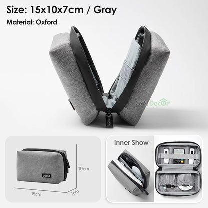 Sleek Digital Storage Bag for Travel & Adventure