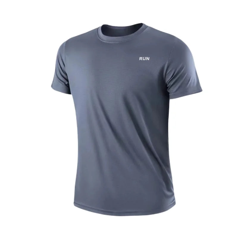 Men's Quick Dry Short Sleeve Gym T-Shirt