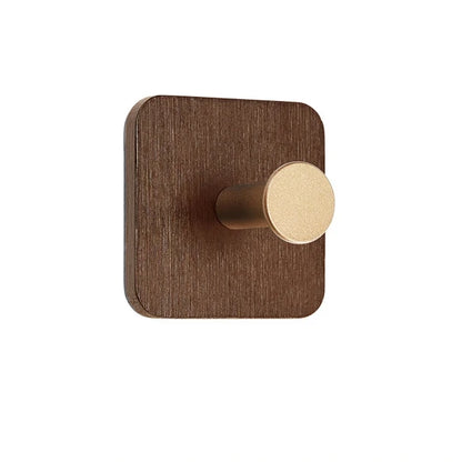 Bamboo Wood Adhesive Wall Hook - Stylish & Functional