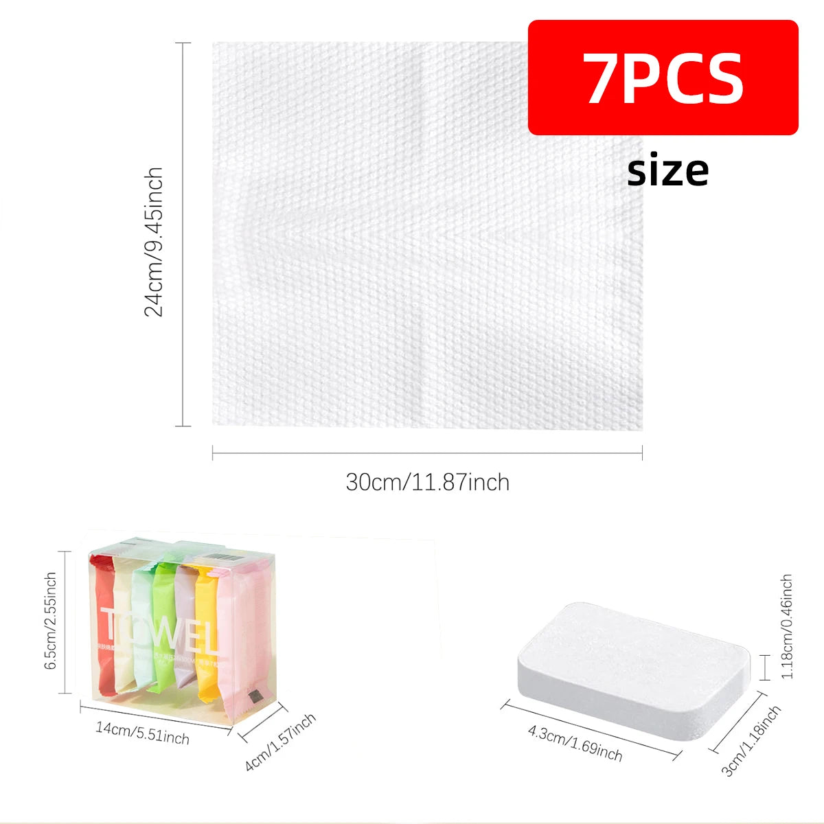 Compact Compressed Towels for Travel & Adventure