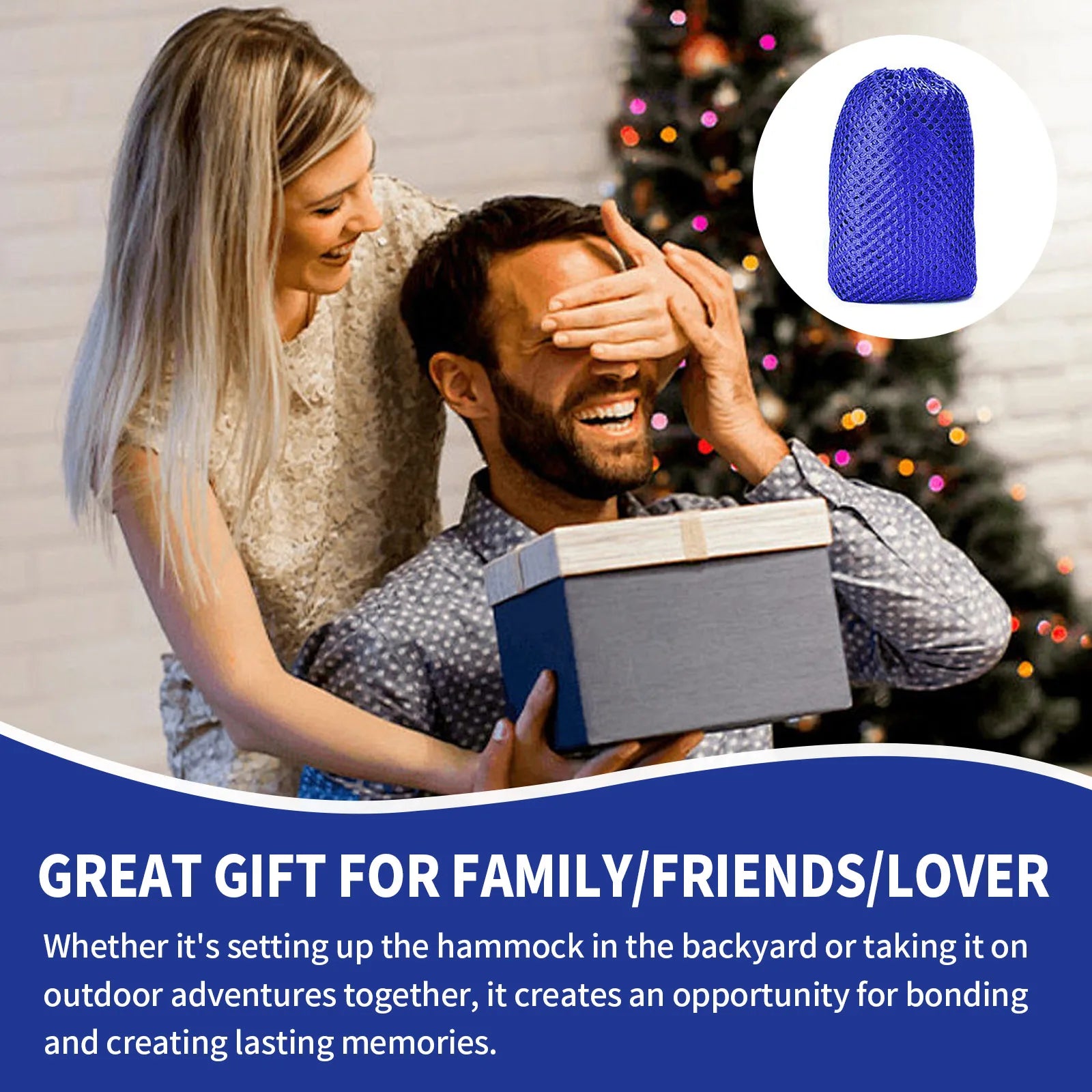 Hickened Rope Hammock Garden Outdoor Mesh Hammock Portable Simple Hammock Hanging Bed Double Outdoor Hammock with Bag