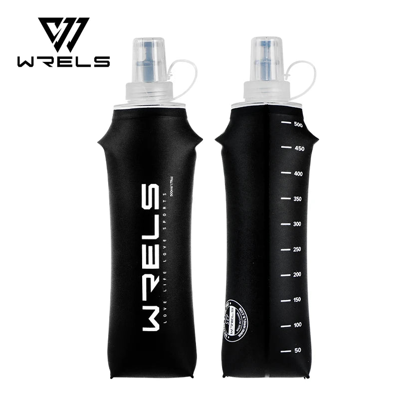 WRELS Soft Flask 500ml - Collapsible Hydration Solution