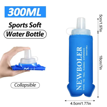 Foldable Soft Flask Silicone Water Bottle - Adventure Ready
