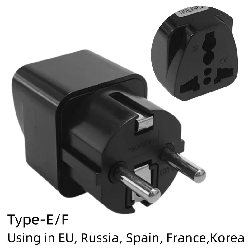 Universal Travel Plug Adapter - Compact & Reliable