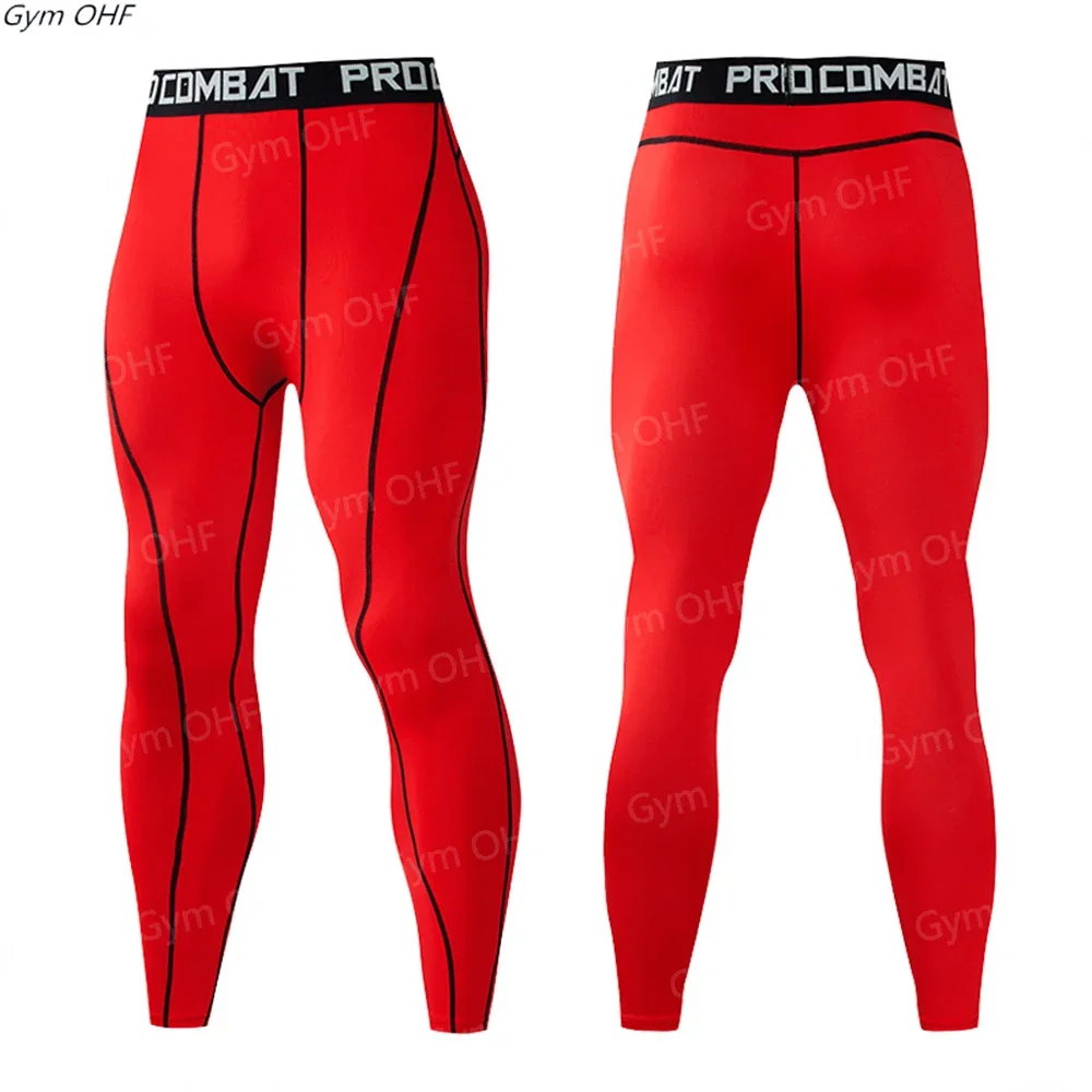 2025 New Mens Compression Pants Tights Cool Dry Leggings Sports Baselayer Running Tights Athletic Workout Active Shorts