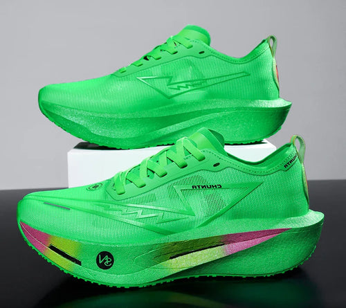 Running Shoes Carbon Board Speciality Marathon Men Sports Breathable Lightweight Women's Comfortable Athletic Nonskid Sneakers